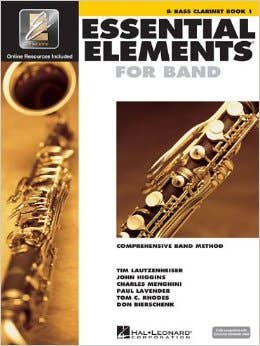 essential elements for band BK 1 for bass clarinet (HAL LEONARD)