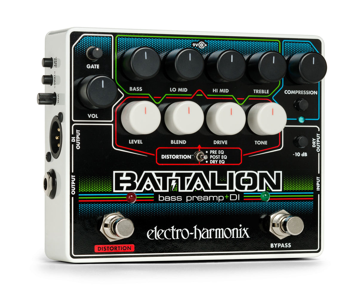 Electro Harmonix Battalion Bass Preamp and DI 