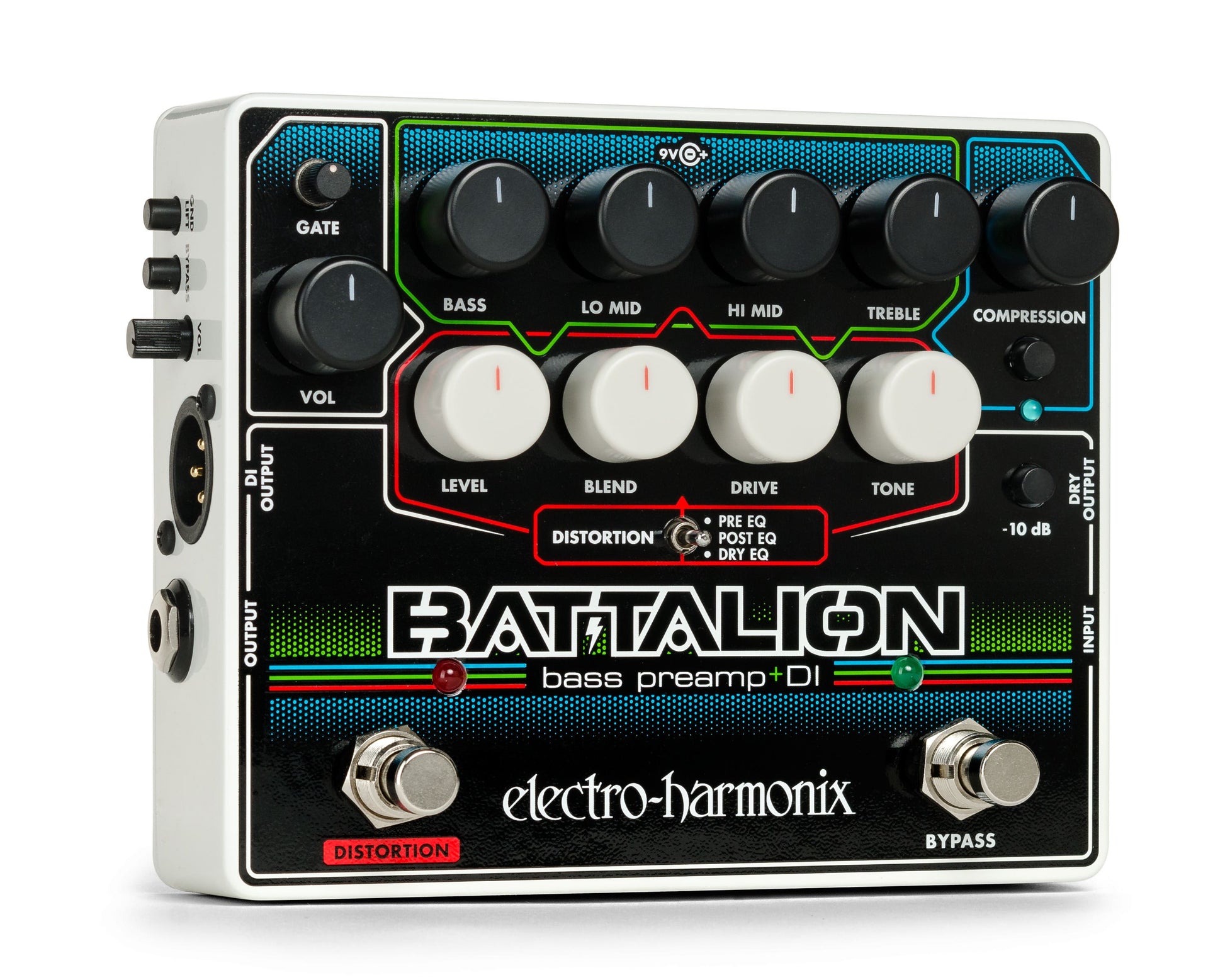 Electro Harmonix Battalion Bass Preamp and DI 