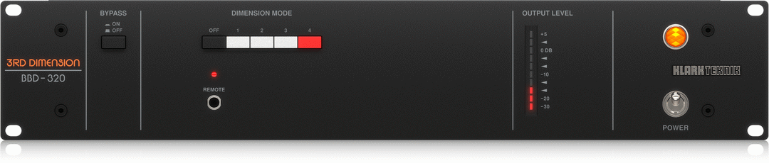 Klark Teknik BBD-320 3rd Dimension Rack Effect