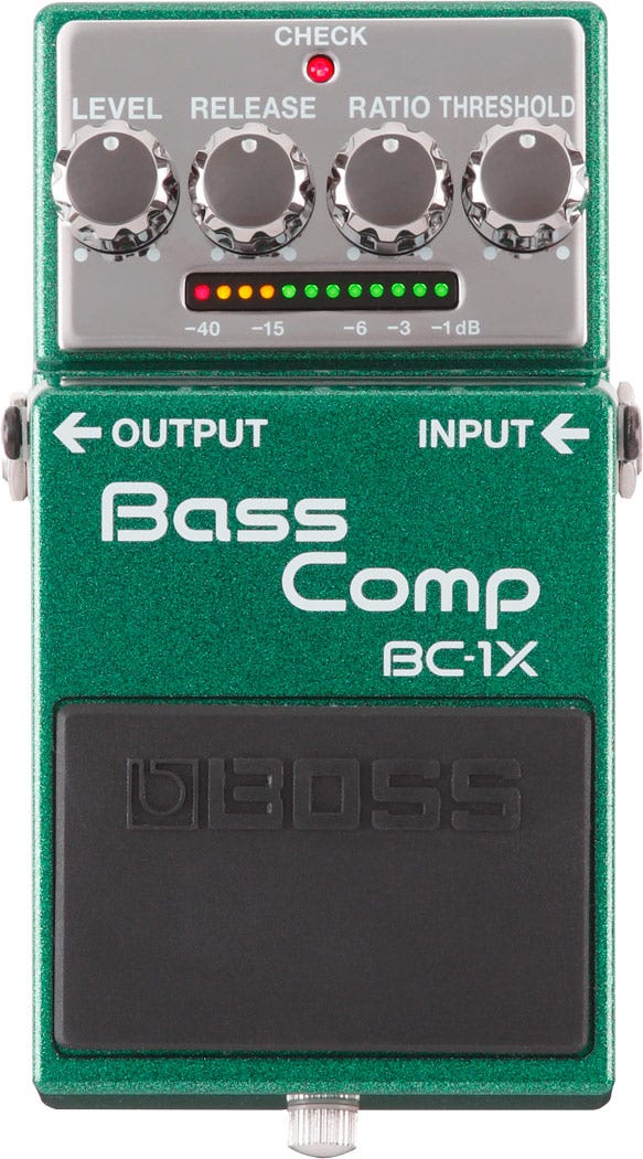 Boss BC-1X Bass Compressor Pedal (BC1X)