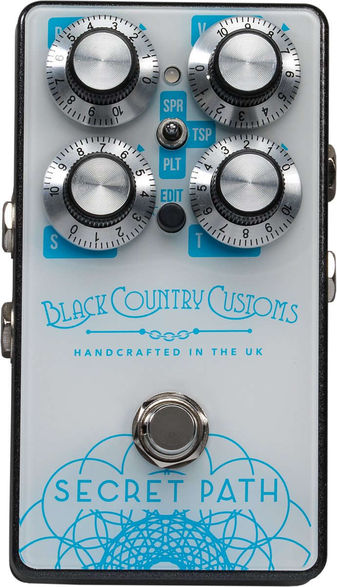 Black Country Customs Secret Path Reverb Pedal