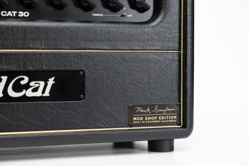 Bad Cat MOD SHOP Mark Samson Edition Black Cat 30 Guitar Amp Head