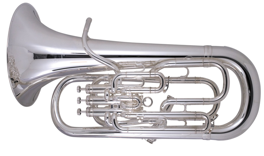 Besson Sovereign 967-2 4-Valve Euphonium - Silver Plated
