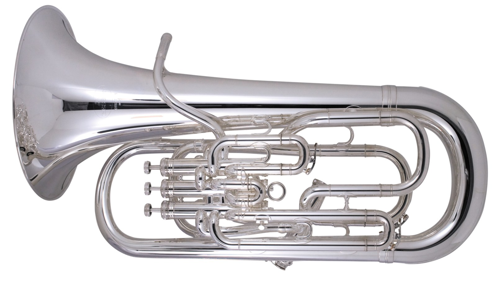 Besson Sovereign 967-2 4-Valve Euphonium - Silver Plated