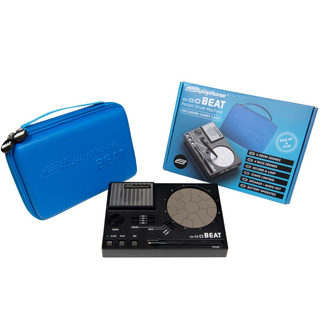 Stylophone BEAT Pocket-sized Drum Machine including Carry Case