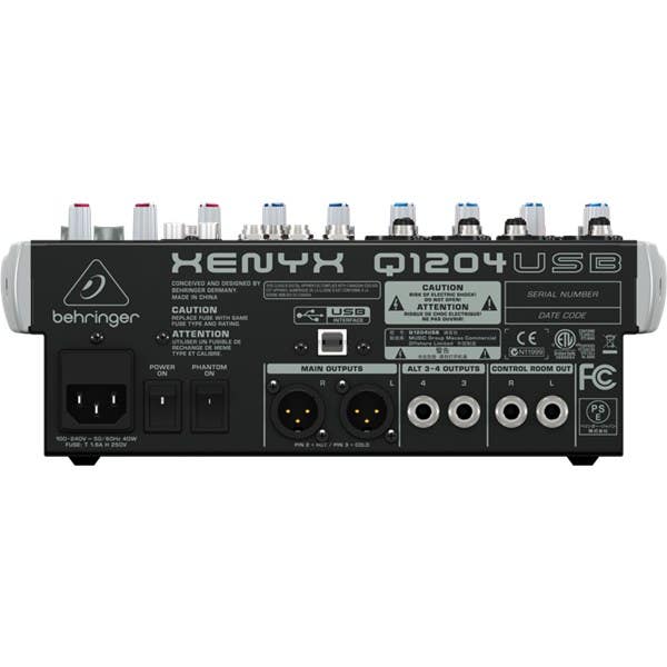Behringer XENYX Q1204USB mixer