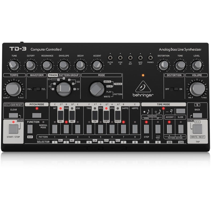 Behringer TD-3-BK Analog Bass Line Synthesizer