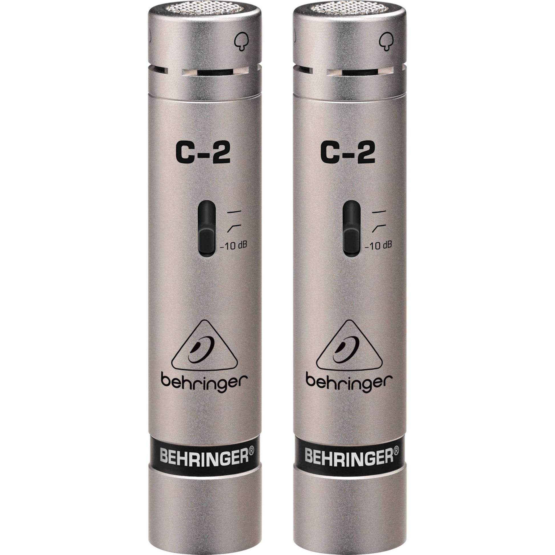 Behringer C-2 Matched Pair Condenser Microphones (C2)