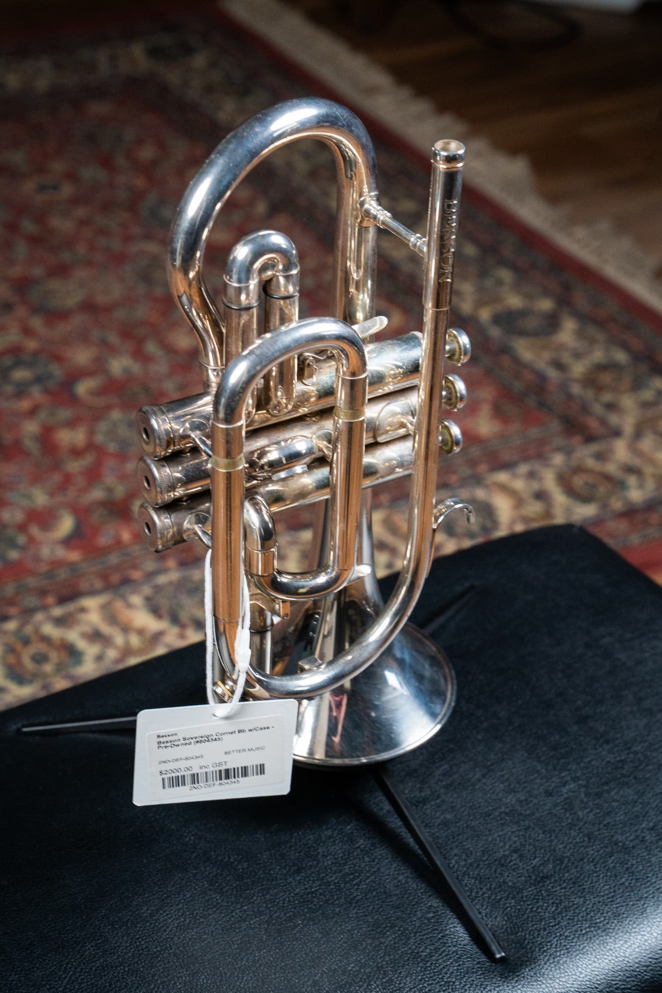 Besson Sovereign Cornet Bb w/Case - Pre-Owned (#804345)