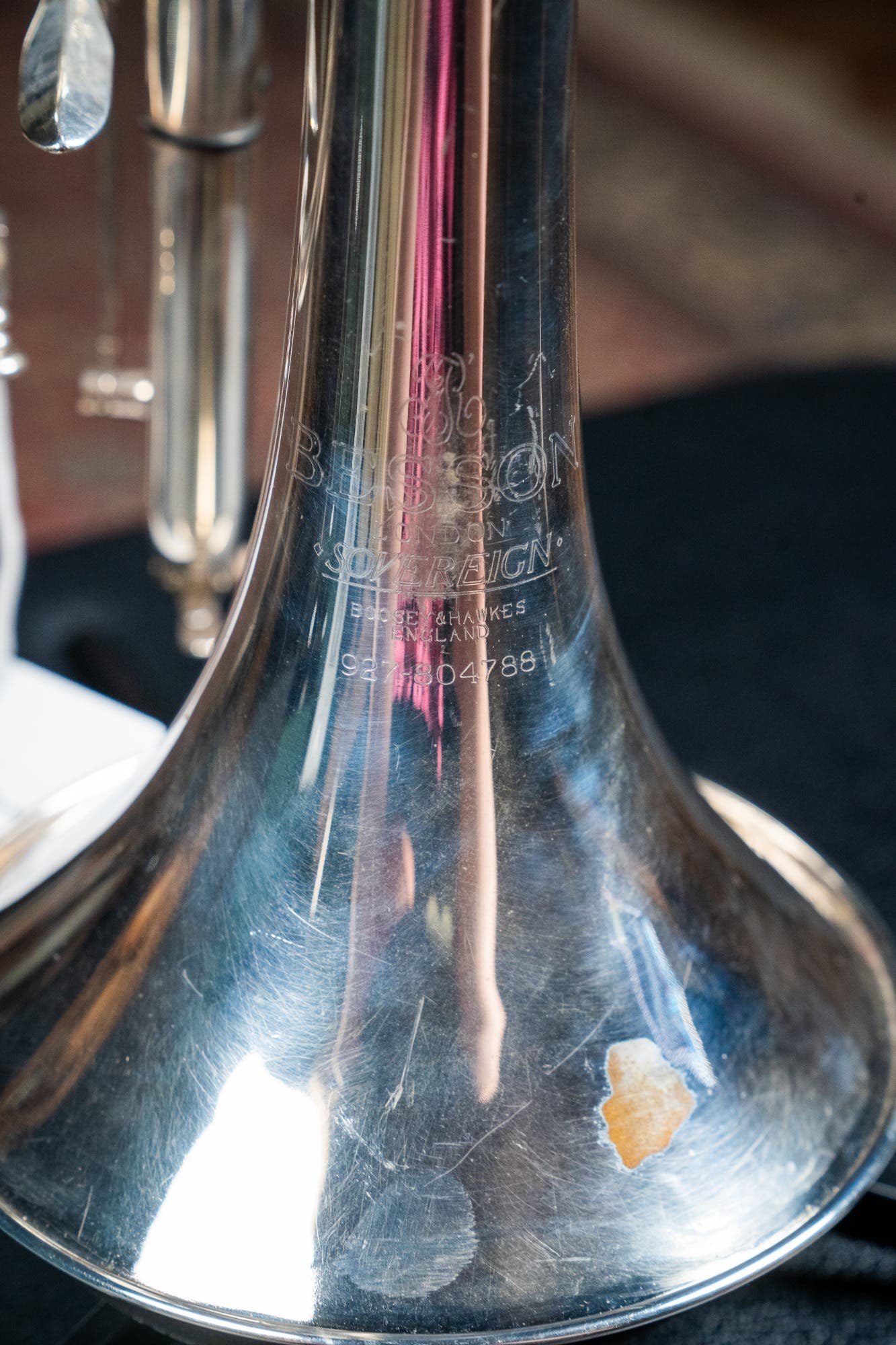 Besson Sovereign Cornet Bb w/Case - Pre-Owned (#804788)