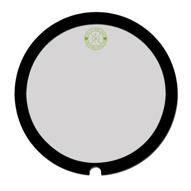 Big Fat Snare Drum 14" Green Monster Heavy Ply Brush Coat