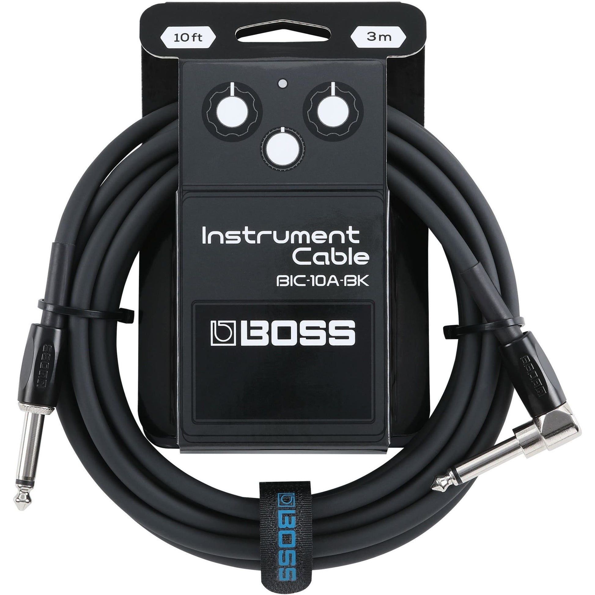 Boss Instrument Cable 10ft/3m AS - Black