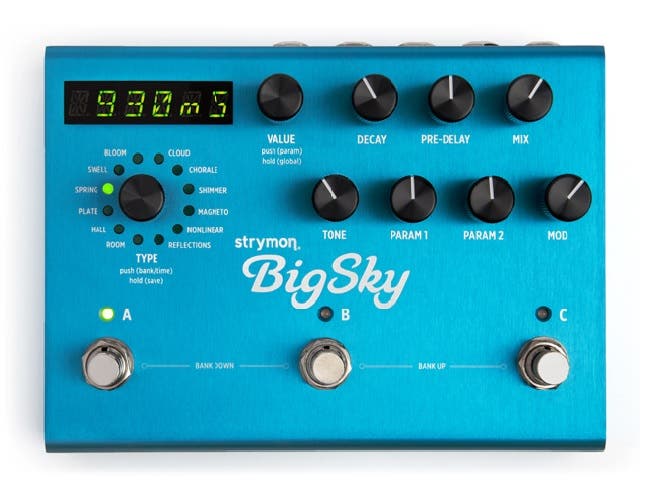 Strymon BigSky Multidimensional Reverb Pedal
