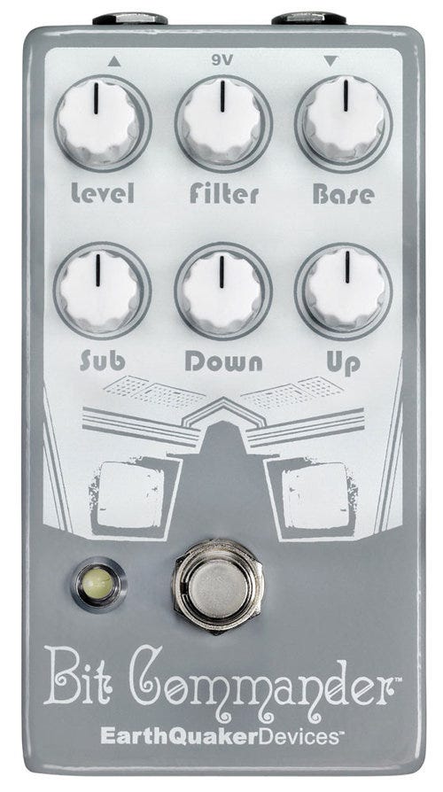EarthQuaker Devices Bit Commander v2 Analog Octave Synth Pedal