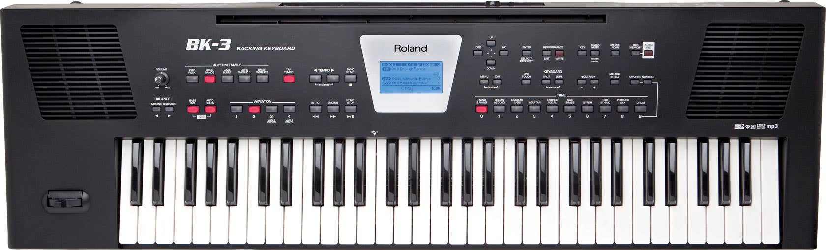 Roland BK-3 Backing Keyboard - Black (BK3BK)