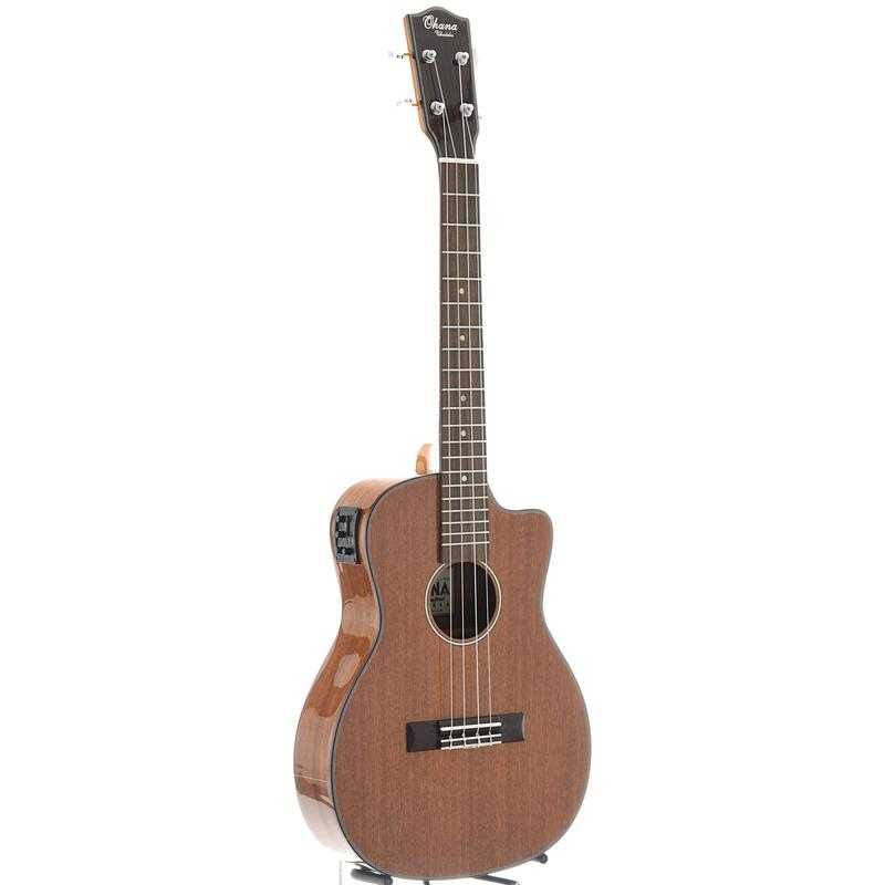 Ohana BK-35GCE Baritone Ukulele - All Solid Mahogany
