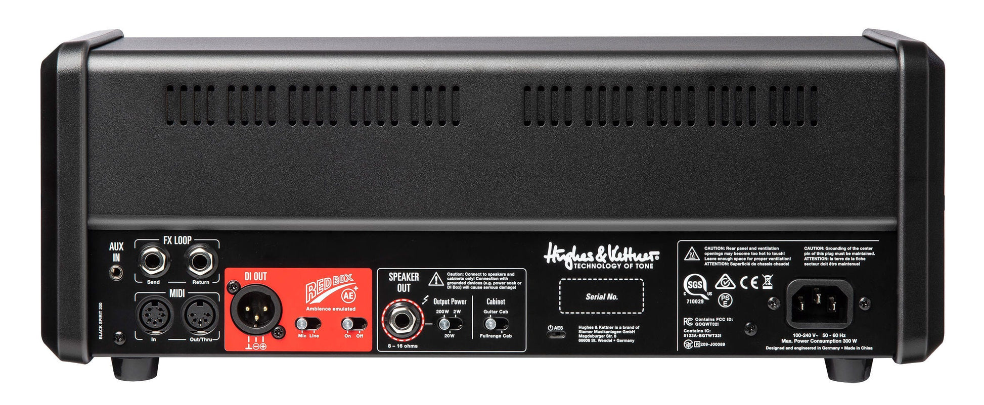 Hughes & Kettner Black Spirit 200 Guitar Amp Head