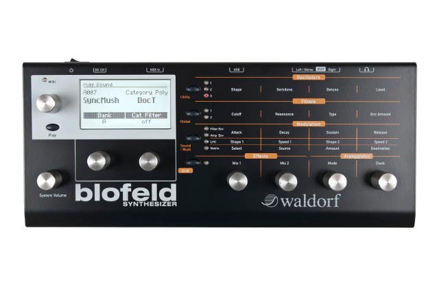 Waldorf Blofield Desktop Synth - Black (Ltd Ed)