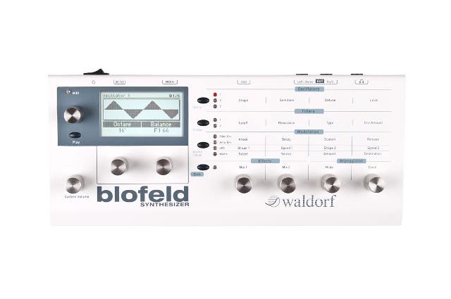 Waldorf Blofeld Desktop Synth - White