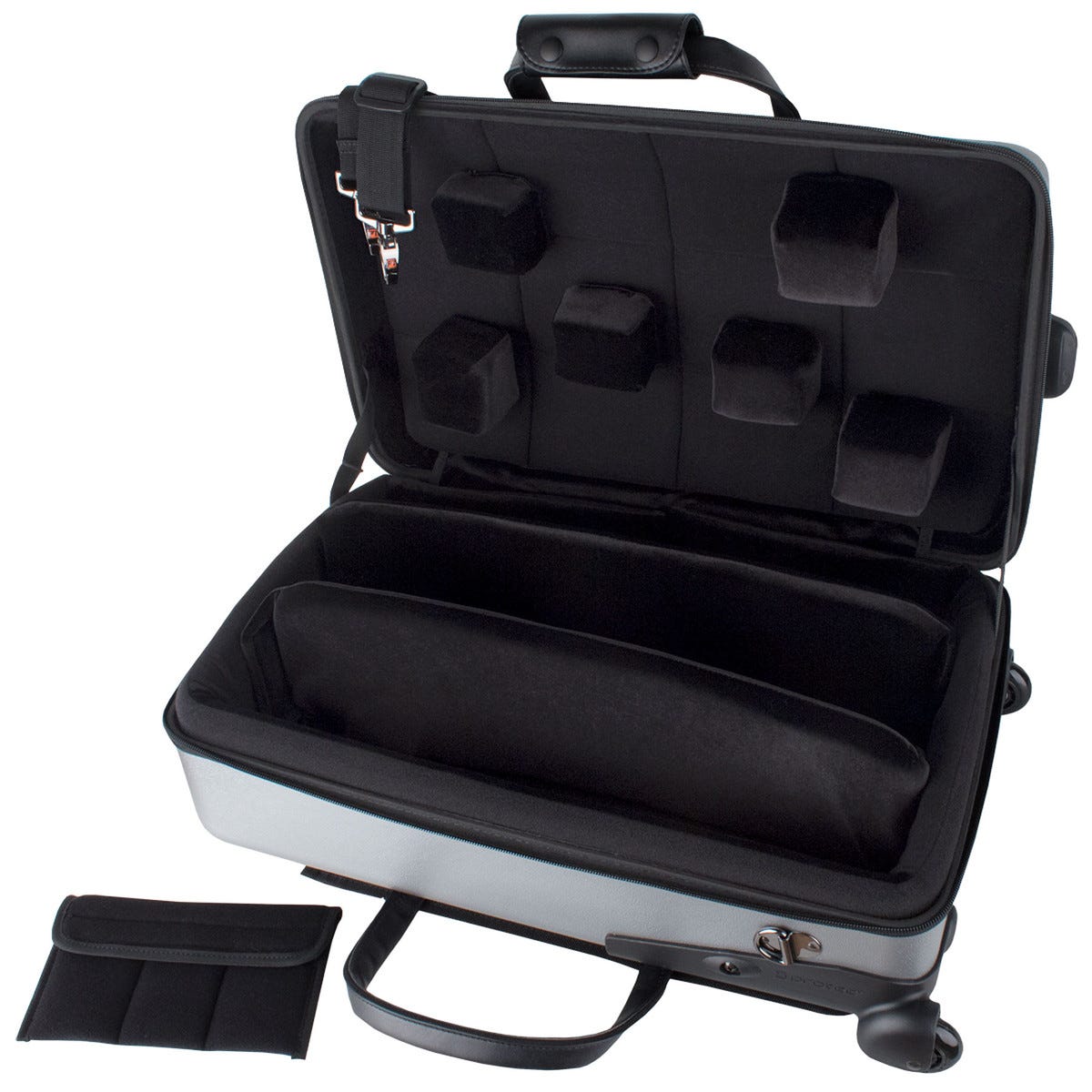 Protec ZIP Single / Double / Triple Horn Case - Silver BLT301TSX