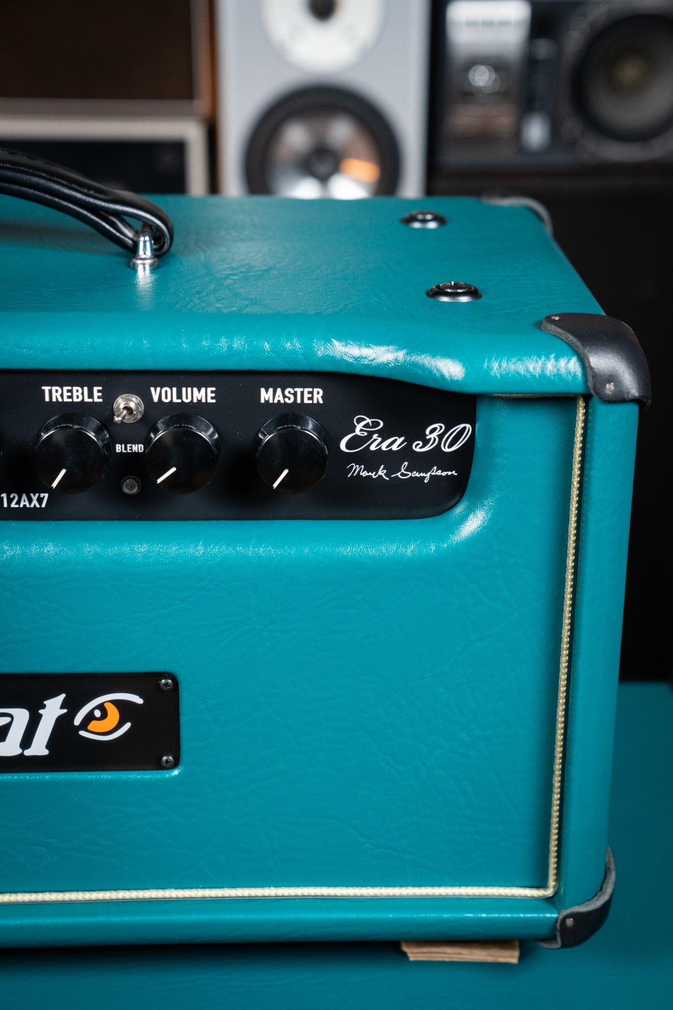 Bad Cat CUSTOM Era 30 Hand-wired Amp Head - Antique Green / Gold Piping (Custom Finish)