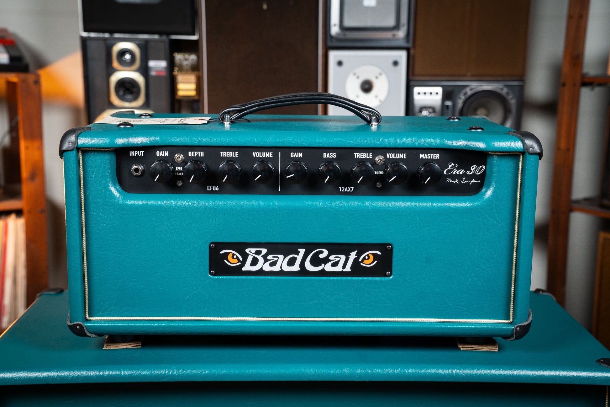 Bad Cat CUSTOM Era 30 Hand-wired Amp Head - Antique Green / Gold Piping (Custom Finish)