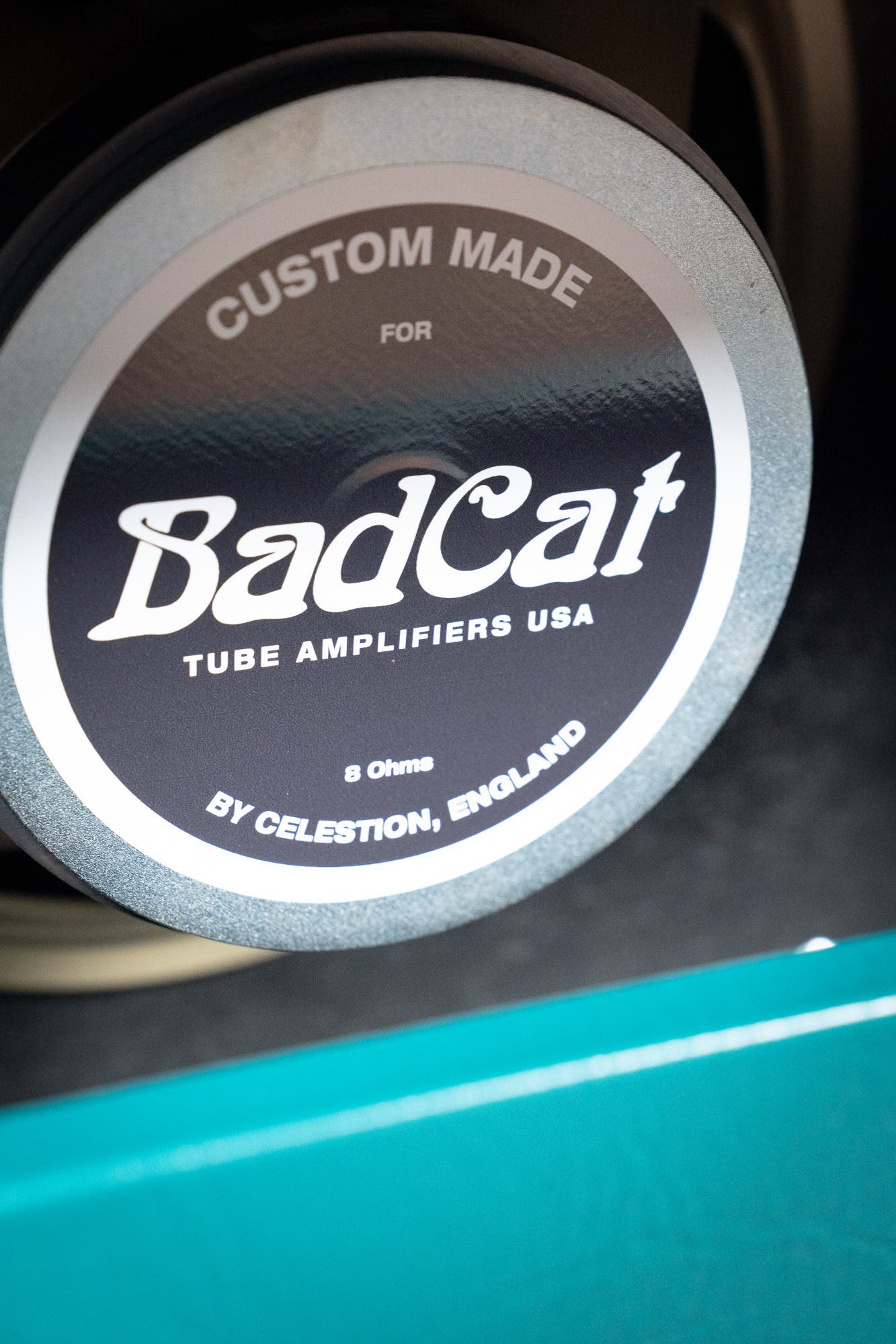 Bad Cat CUSTOM Era 30 2x12" Guitar Cab - Antique Green / Gold Piping