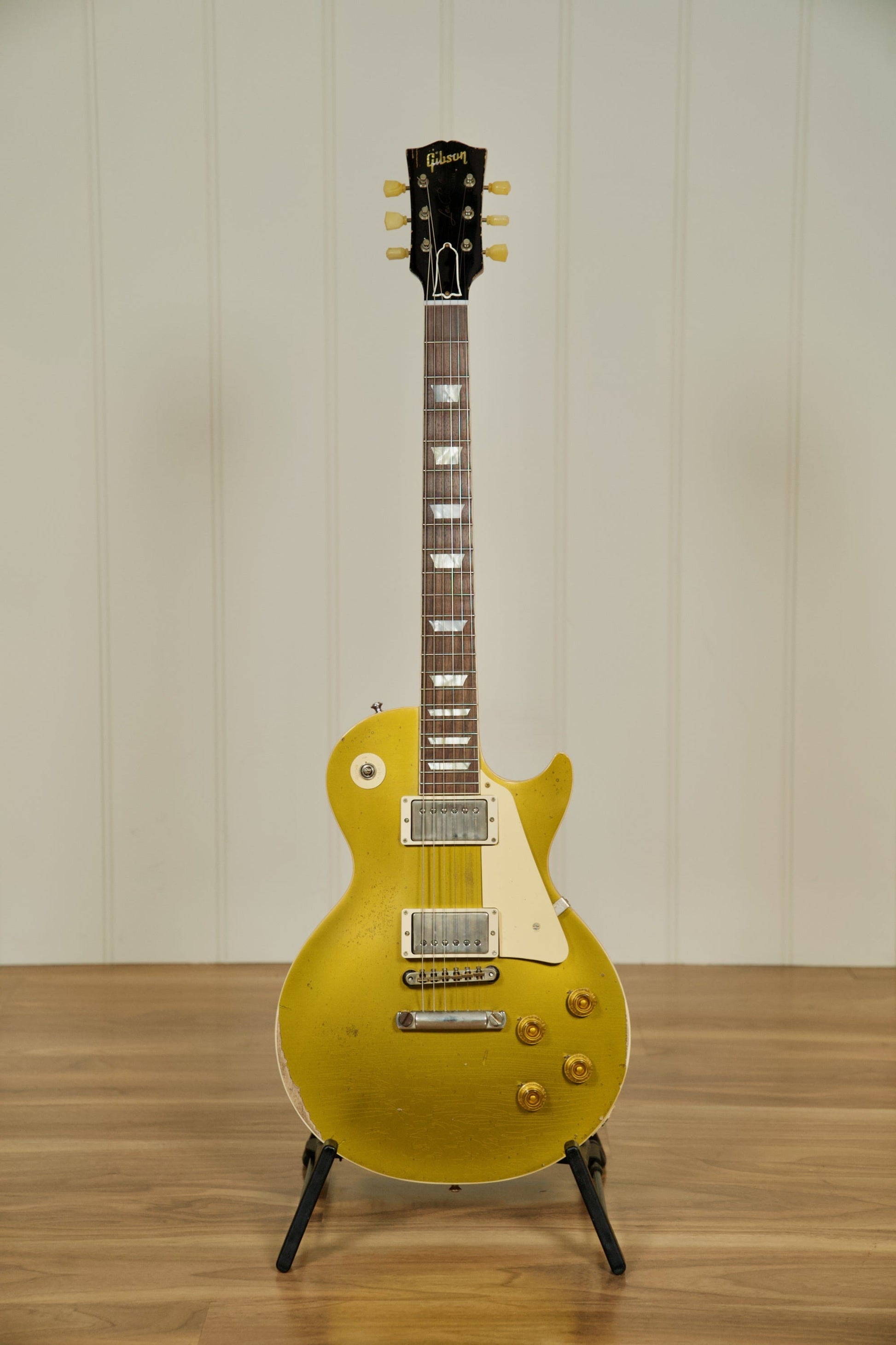 Gibson Murphy Lab 1957 Les Paul w/Case - Goldtop Ultra Heavy Aged