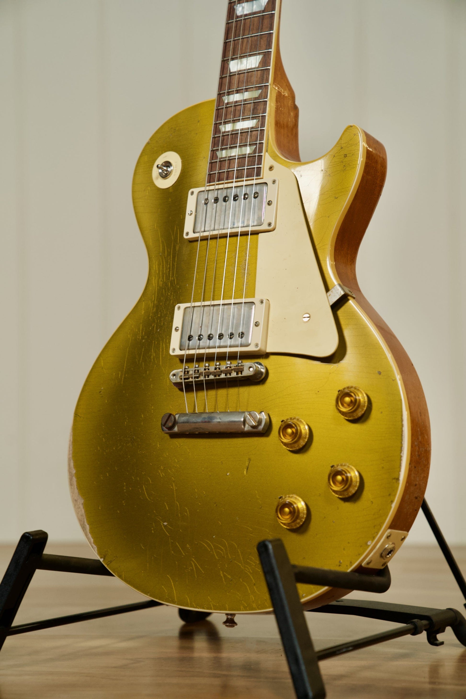 Gibson Murphy Lab 1957 Les Paul w/Case - Goldtop Ultra Heavy Aged