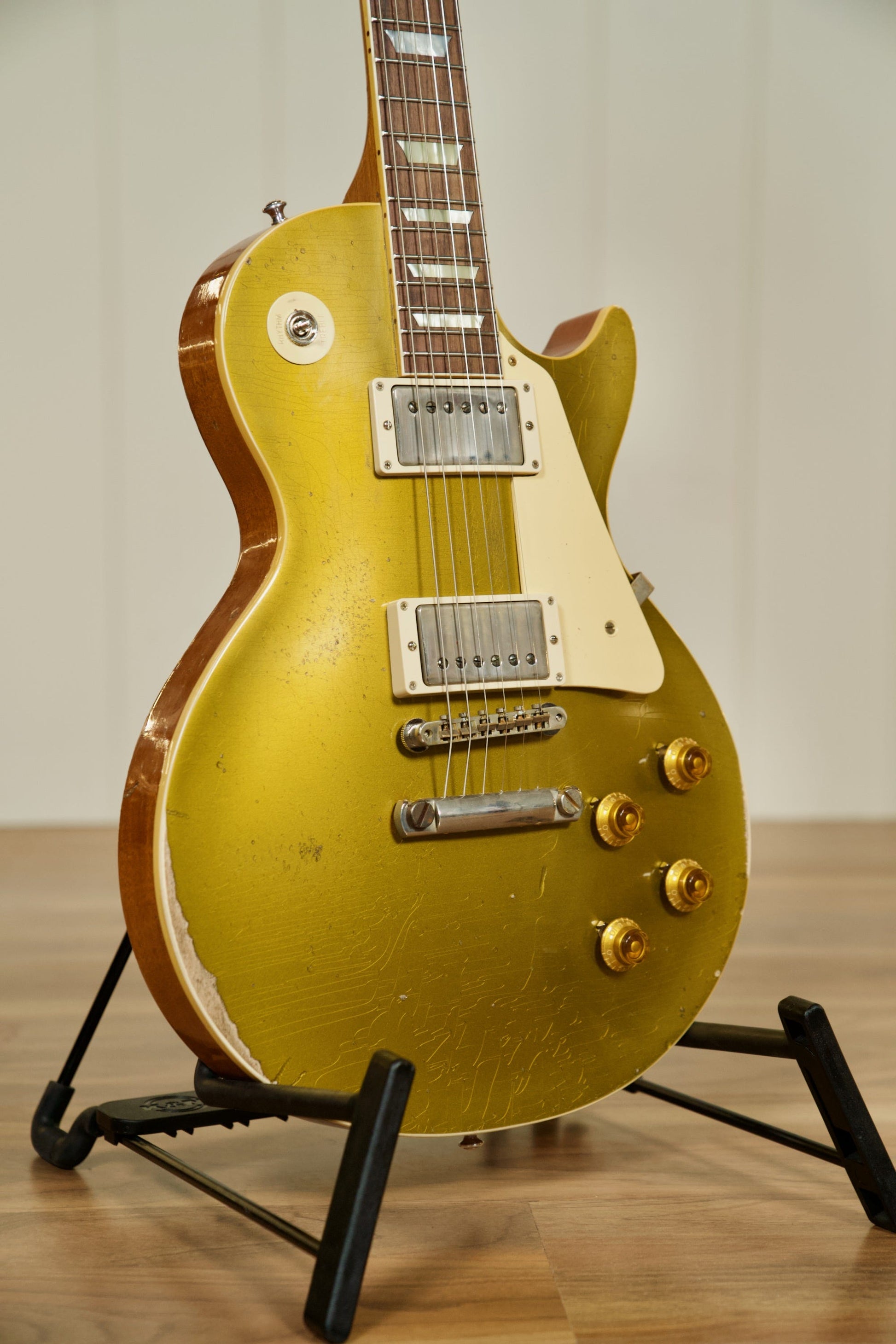 Gibson Murphy Lab 1957 Les Paul w/Case - Goldtop Ultra Heavy Aged