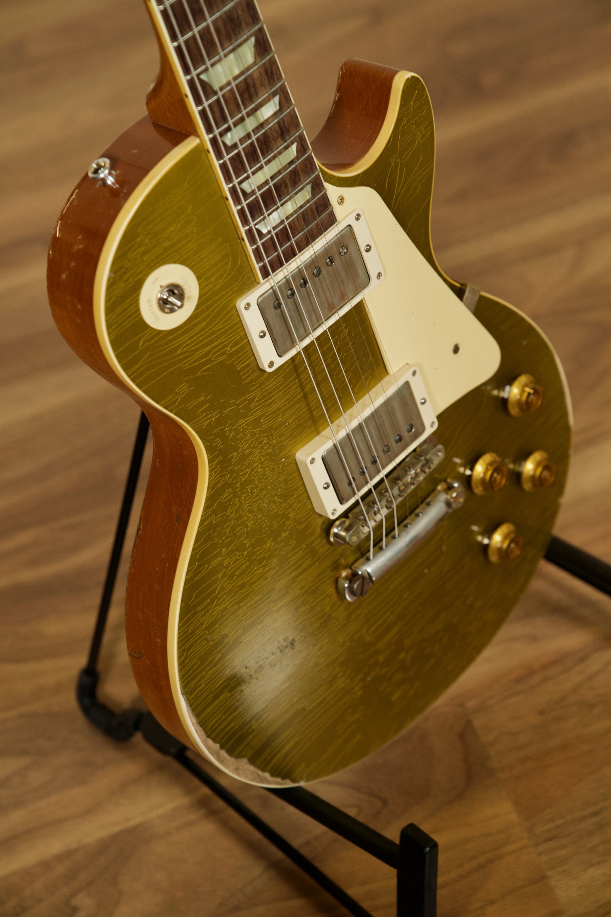Gibson Murphy Lab 1957 Les Paul w/Case - Goldtop Ultra Heavy Aged