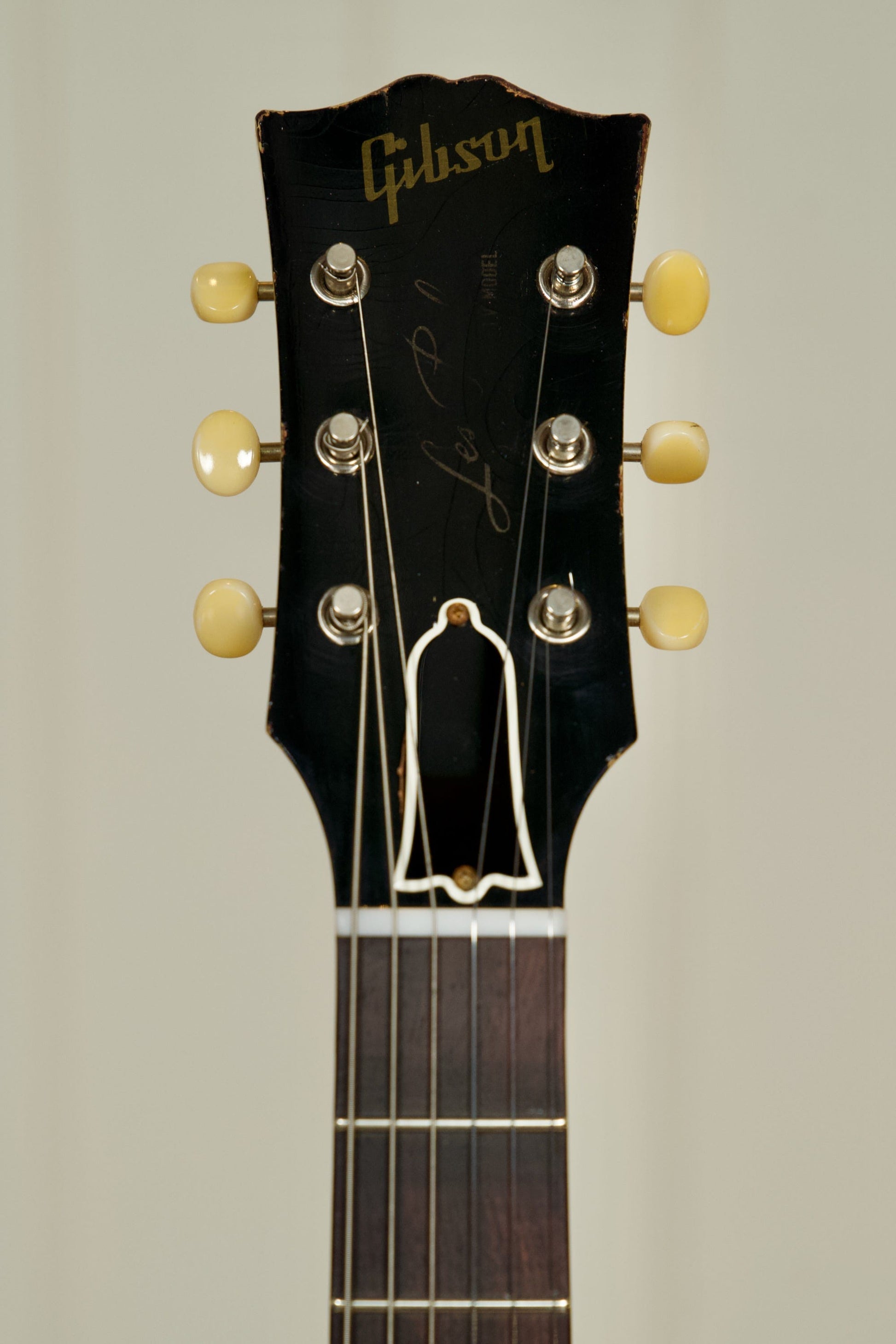 Gibson Murphy Lab 1957 Les Paul Junior Single Cut w/Case - TV Yellow Heavy Aged