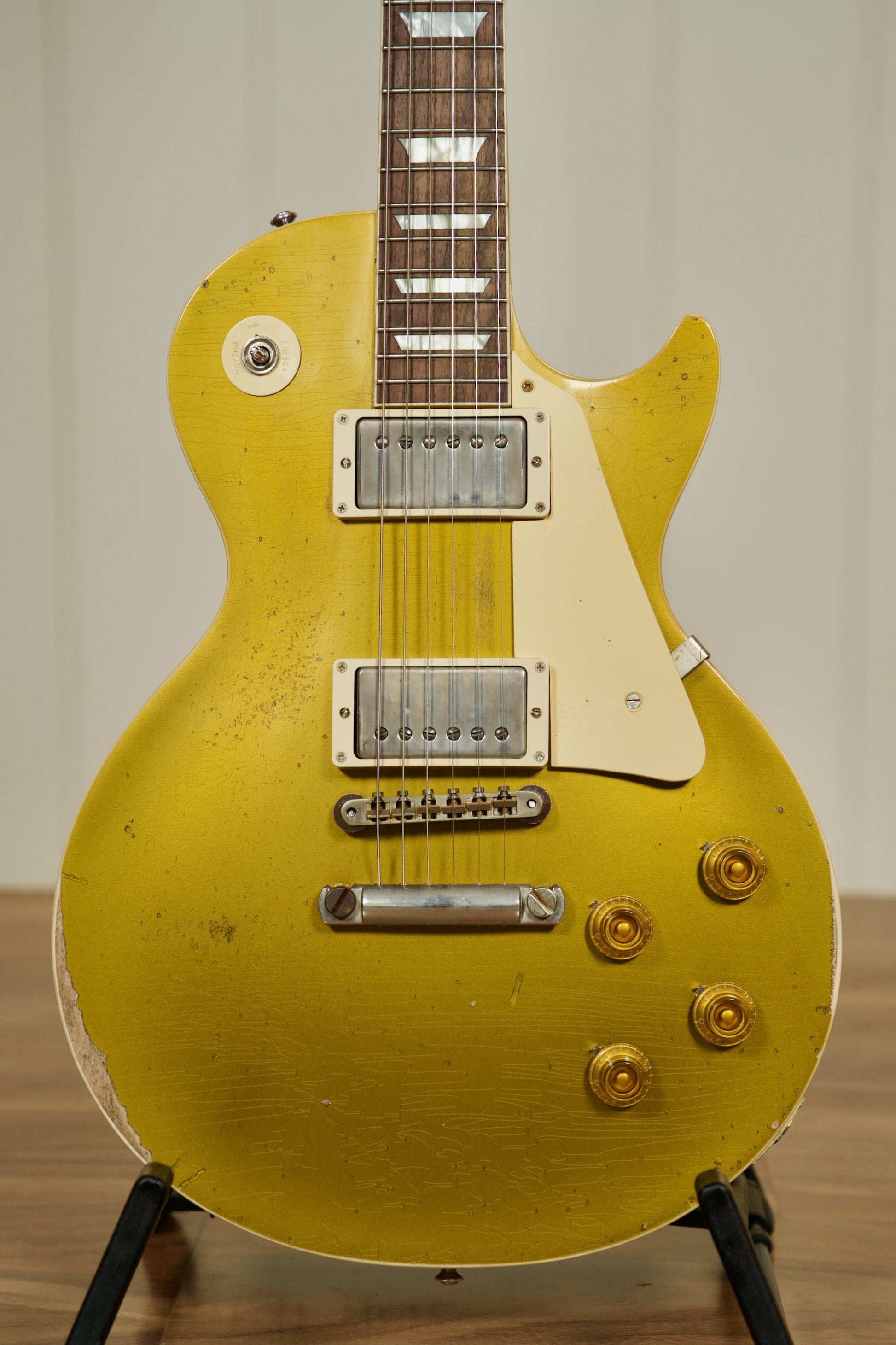 Gibson Murphy Lab 1957 Les Paul w/Case - Goldtop Ultra Heavy Aged