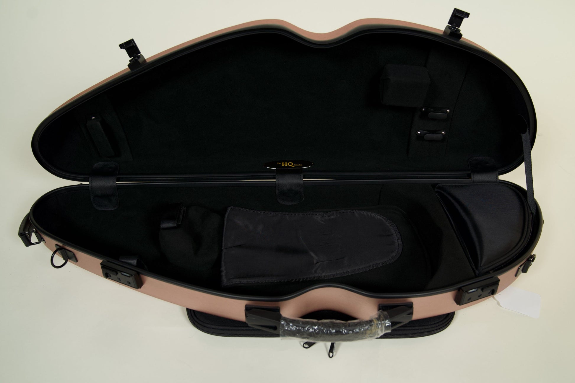 HQ Polycarbonate 4/4 Violin Case - Rose Gold