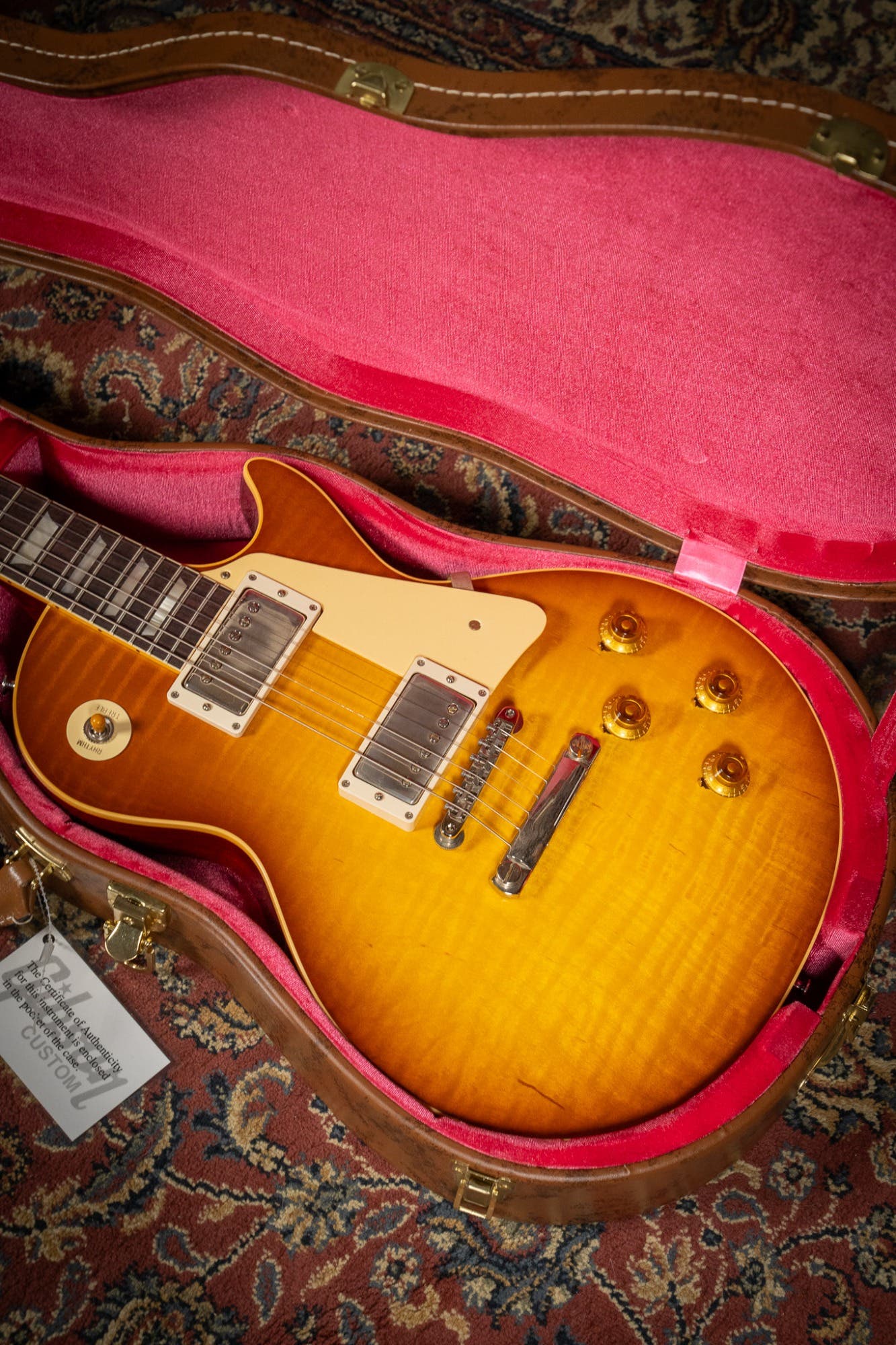 Gibson Custom '59 Les Paul Standard - Iced Tea Burst (Better Music Select)