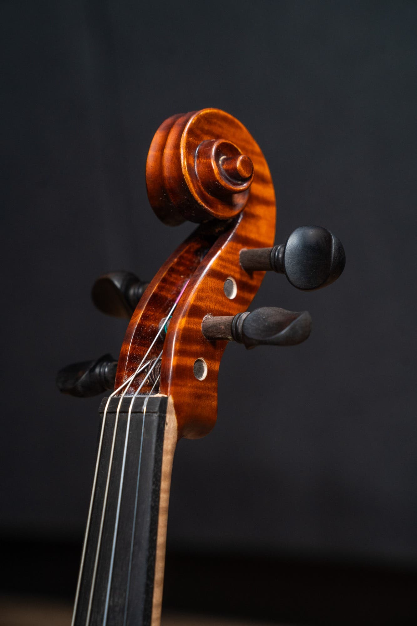 Gliga I 4/4 Size Violin Outfit - Custom Antique - Double Purfling