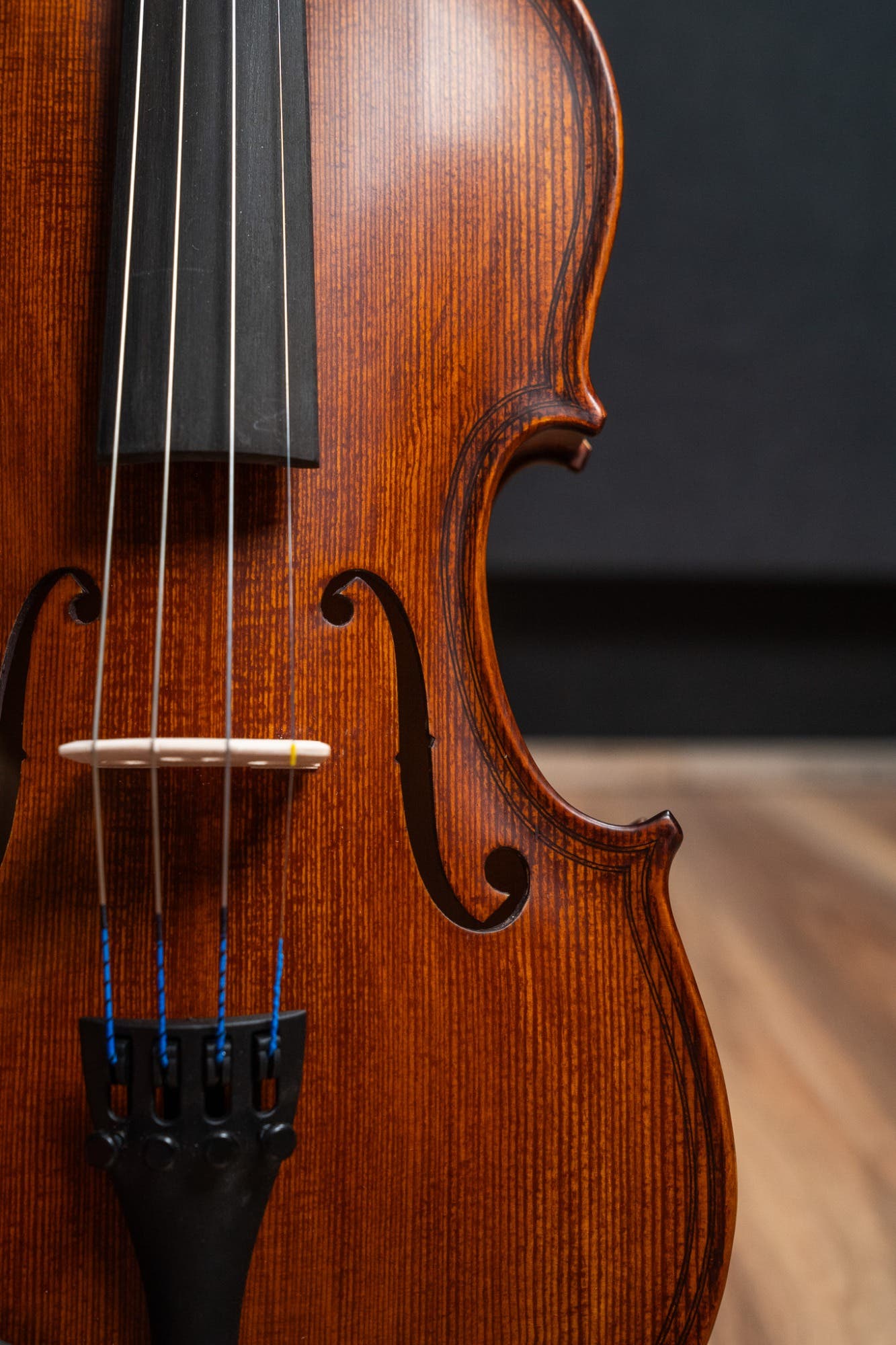 Gliga I 4/4 Size Violin Outfit - Custom Antique - Double Purfling