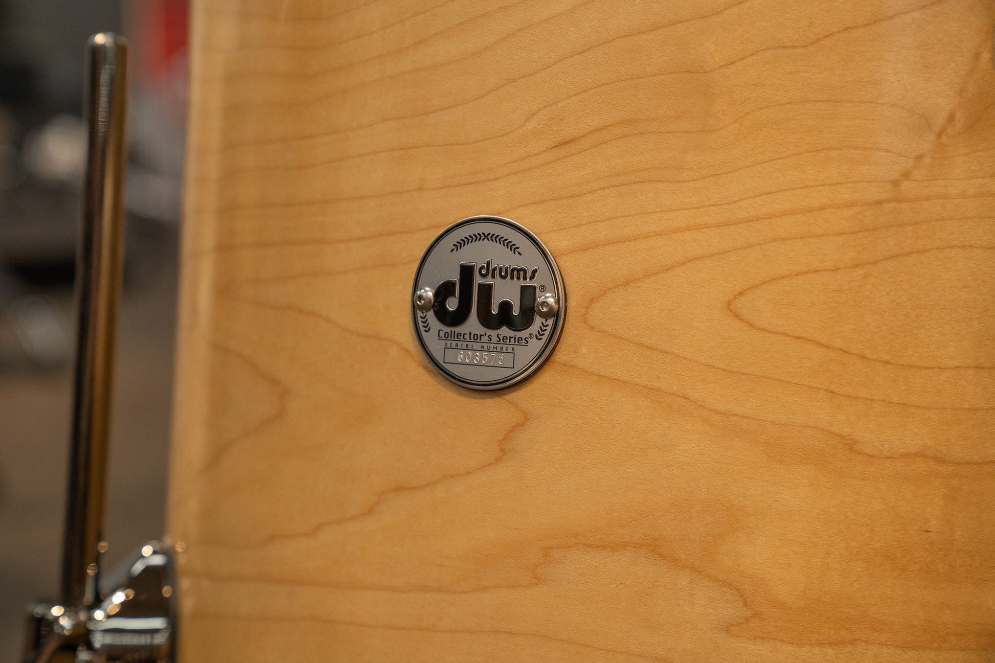 DW Collectors 4pc Drum Kit Shell Pack - Natural Satin Oil - Pre-Owned (Mint)