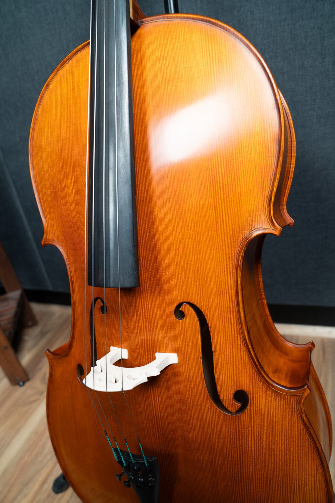 GLIGA VASILE ADVANCED CELLO 4/4 INSTRSUMENT ONLY SET UP WITH OPAL GOLD STRINGS