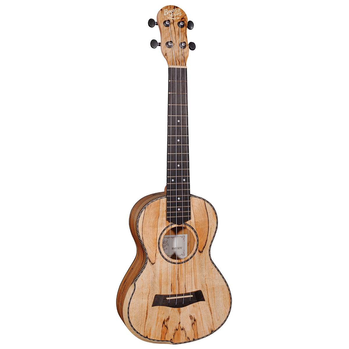 Barnes & Mullins BMUK9T Tenor Ukulele - Spalted Maple