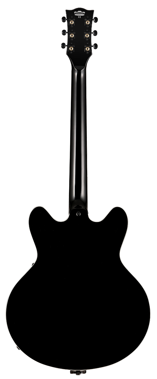 Vox Bobcat S66B Bigsby w/Case - Jet Black