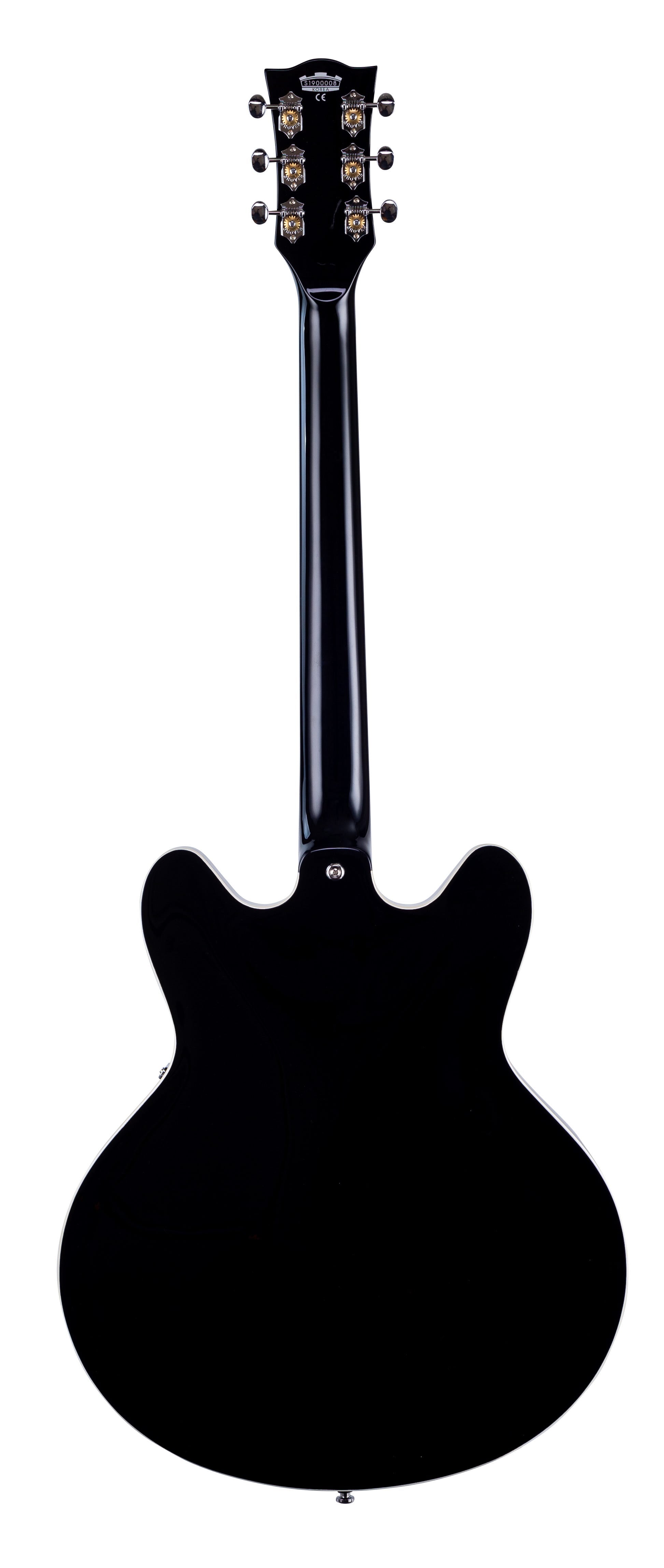 Vox Bobcat S66 Semi-Hollow Electric Guitar - Black