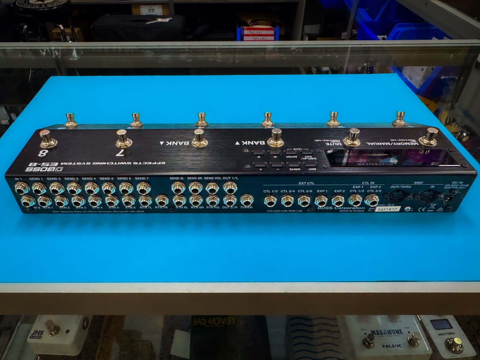 Boss ES-8 Effects Switcher System + Manual (No Box / Power Supply) - Pre-Owned