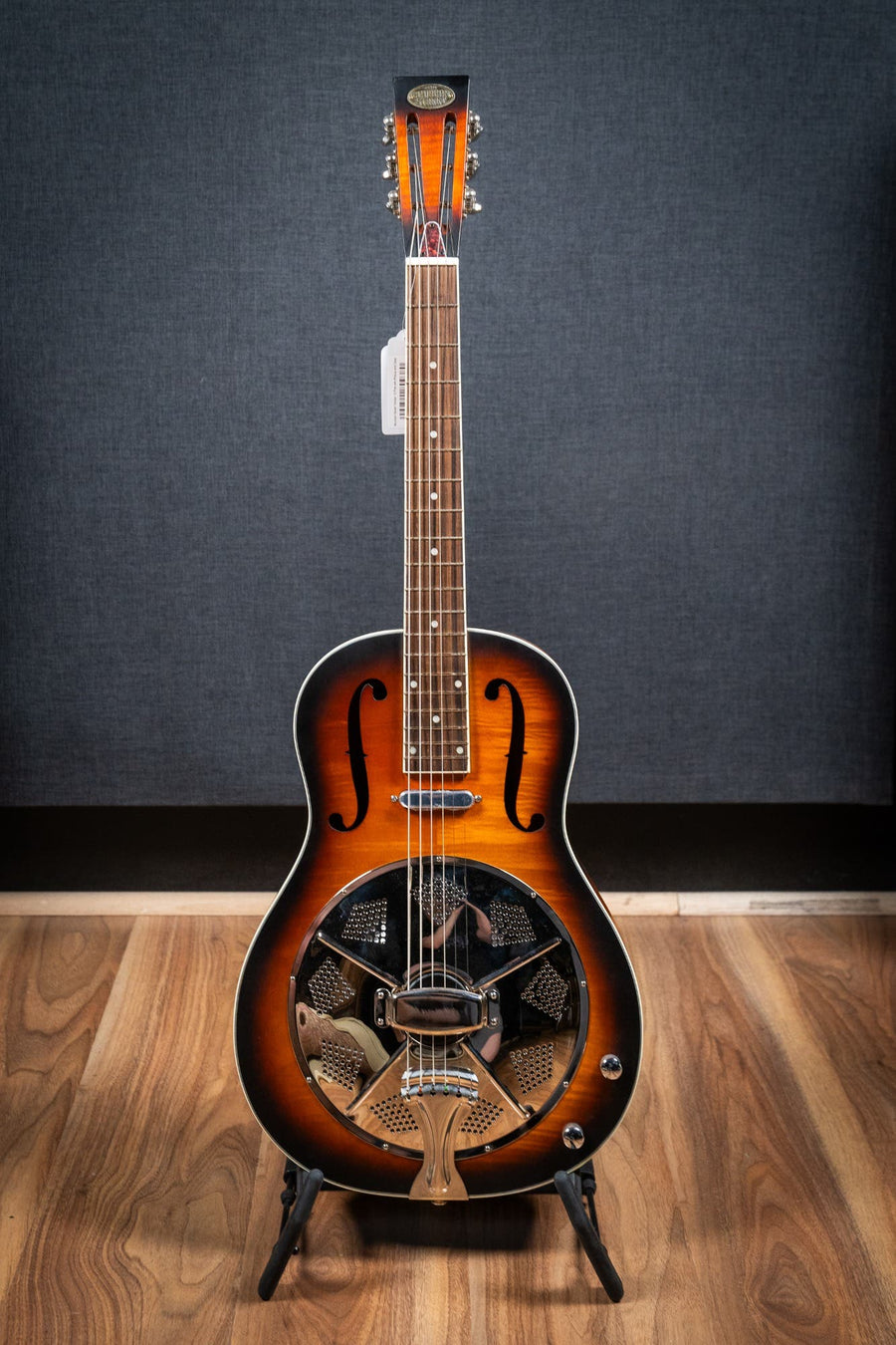 Bourbon Street Single Cone 12 Fret Resonator - Sunburst (BSR-1C12-W)