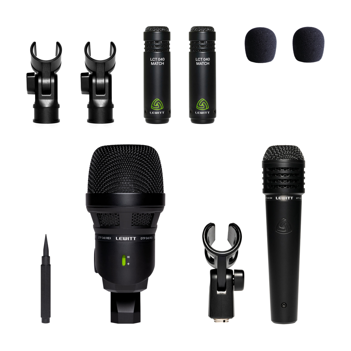 Lewitt Beatkit 4pc Drum Microphone Pack