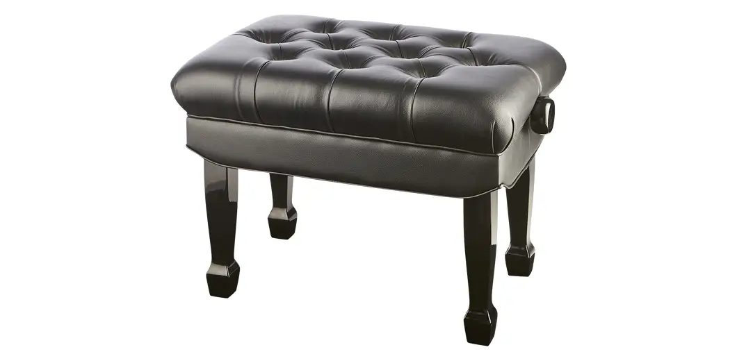 Conner PJ012 Premium Adjustable Piano Bench / Seat - Gloss Black