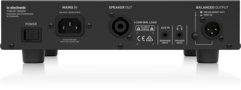 TC Electronic BQ500 Portable Bass Amp Head