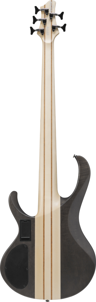 Ibanez BTB605 5 String Electric Bass - Transparent Gray Flat
