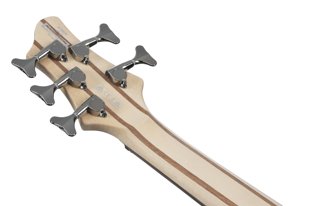 Ibanez BTB605 5 String Electric Bass - Transparent Gray Flat